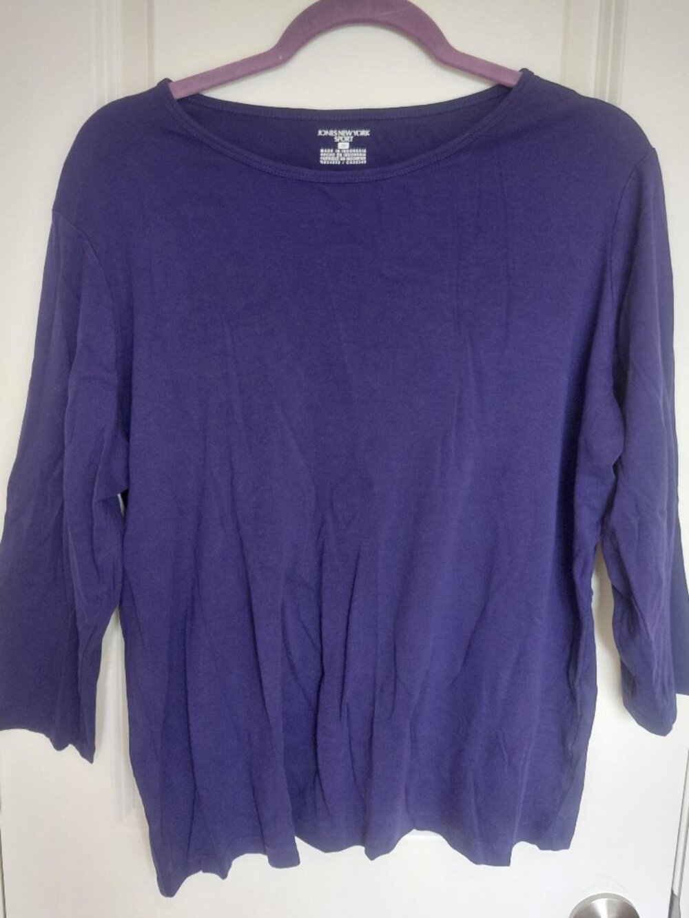 Blue Long Sleeve Tee
